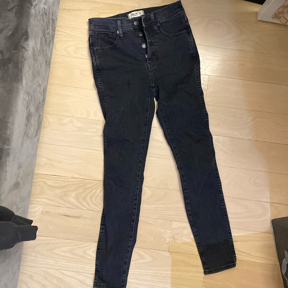 Like new Madewell high rise skinny jeans!
